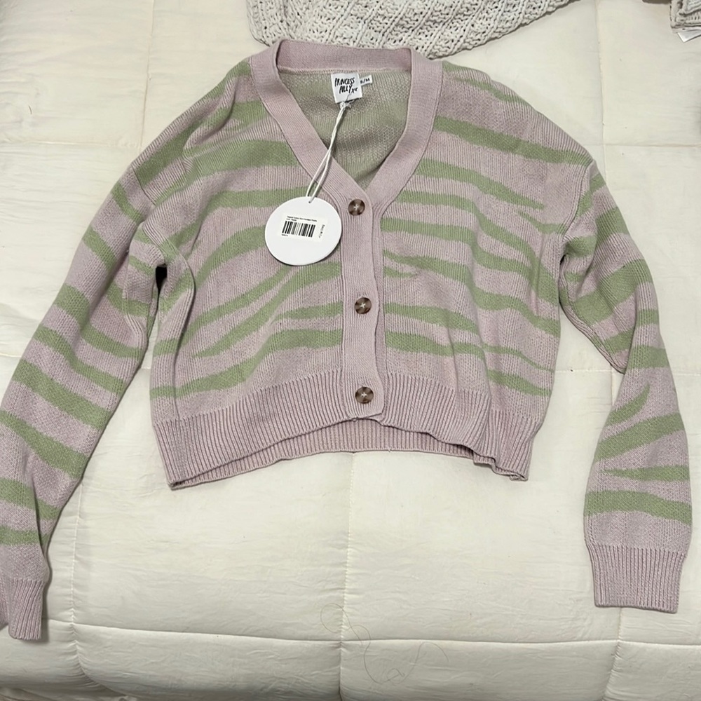 Princess Polly cardigan S/M never worn!